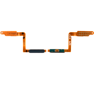 Сканер отпечатка пальцев для Samsung Galaxy A7 2018 A750F, со шлейфом, оригинал (оригинал (с разборки), черный)