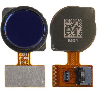 Шлейф сканера отпечатка пальца для Xiaomi Redmi 7/Note 7, оригинал (синий)