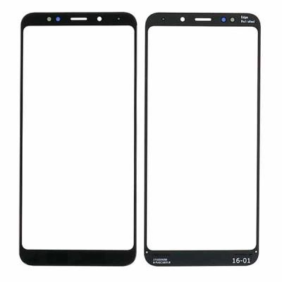 Стекло экрана под переклейку для Xiaomi Redmi 5 Plus (черное)
