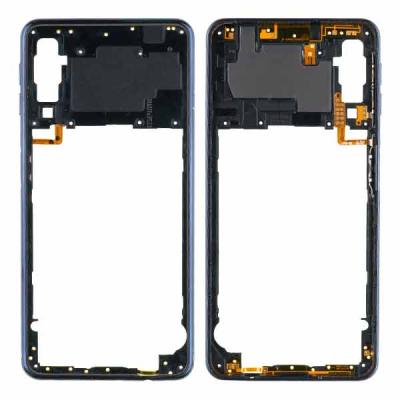 Средняя часть корпуса для Samsung Galaxy A7 2018 A750F, с боковыми кнопками, оригинал - интернет-магазин запасных частей для телефонов и электроники MaxService