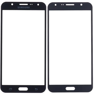 Стекло экрана под переклейку для Samsung Galaxy J7 J700, Galaxy J7 J700H, (5,1") (черное)
