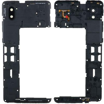 Средняя часть корпуса для Alcatel 1B, 5002H, с стеклом камеры, с антеннами - интернет-магазин запасных частей для телефонов и электроники MaxService