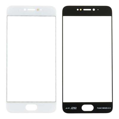 Стекло экрана под переклейку для Meizu Pro 6s M570Q, (5,2") (белое)