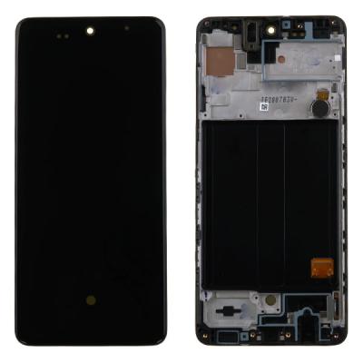 Дисплей для Samsung Galaxy A51 A515, с рамкой, оригинал (Service Pack), GH82-21669A - интернет-магазин запасных частей для телефонов и электроники MaxService