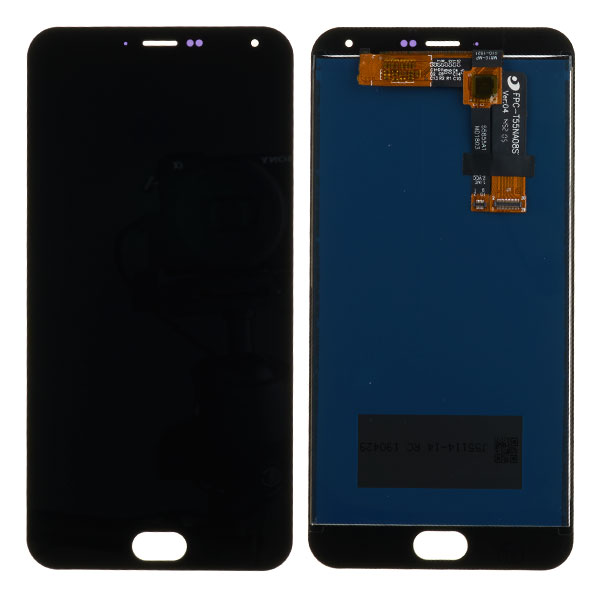 Дисплей для Meizu M2 Note M571H, с сенсорным экраном (черный)