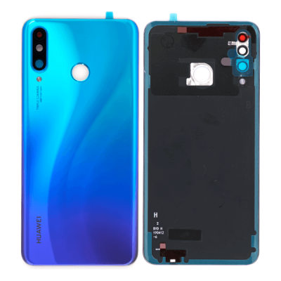 Задняя крышка для Huawei P30 Lite 2019 MAR-LX1M, P30 Lite 2019 MAR-LX1A, оригинал (48MP, Peacock Blue)
