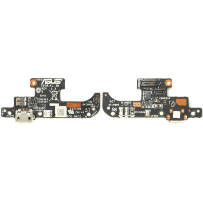 Нижняя плата (шлейф) для Asus ZenFone Live (A007), ZB501KL, с коннектором зарядки и микрофоном, ориг - интернет-магазин запасных частей для телефонов и электроники MaxService
