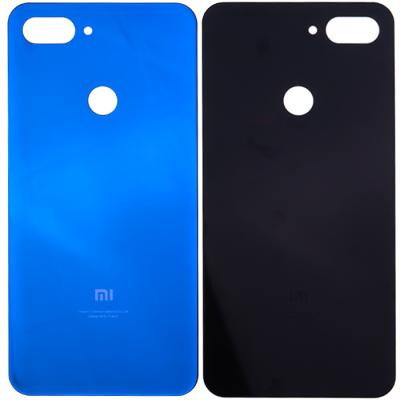 Задняя крышка для Xiaomi Mi 8 Lite, без стекла камеры, оригинал PRC (Blue)