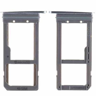 Держатель SIM карты для Samsung Galaxy S7 Edge G935F/DS (оригинал Китай, черный)