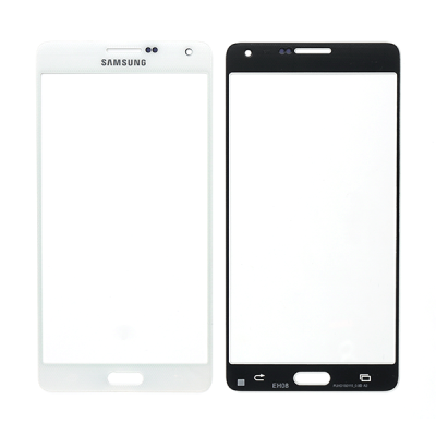 Стекло экрана под переклейку для Samsung Galaxy A7, A700H, (5,5") (белый)