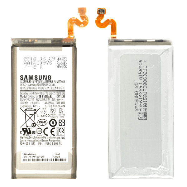 Аккумулятор EB-BN965ABU для Samsung Galaxy Note 9 N960, оригинал - интернет-магазин запасных частей для телефонов и электроники MaxService