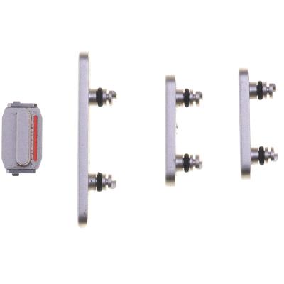 Толкатель для iPhone 14/14 Plus кнопки включения и регулировки громкости (White)