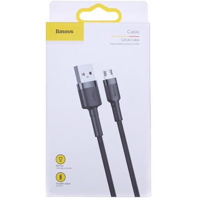 USB дата-кабель Baseus Cafule, micro-USB, 1.5А, 2 м, в нейлоновому обплетенні, CAMKLF-CG1 - інтернет-магазин запасних частин для телефонів та електроніки MaxService