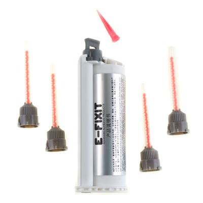 Клей двухкомпонентный E-FIXIT для приклеивания рамки iPhone X, XS, XS Max, 11 Pro, 11 Pro Max - интернет-магазин запасных частей для телефонов и электроники MaxService