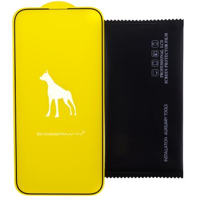 Захисне скло Doberman iPhone 14 Pro Max, 2.5D, 0.26мм (клей по всій площині) - інтернет-магазин запасних частин для телефонів та електроніки MaxService