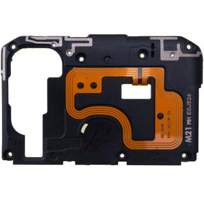 Притискна планка материнської плати для Samsung Galaxy M21 M215, з антеною NFC, оригінал, з розбирання - інтернет-магазин запасних частин для телефонів та електроніки MaxService