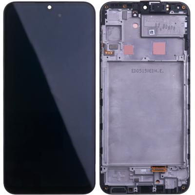 Дисплей для Samsung Galaxy A24 A245, с рамкой, оригинал (Service Pack), GH82-31240A (черный)