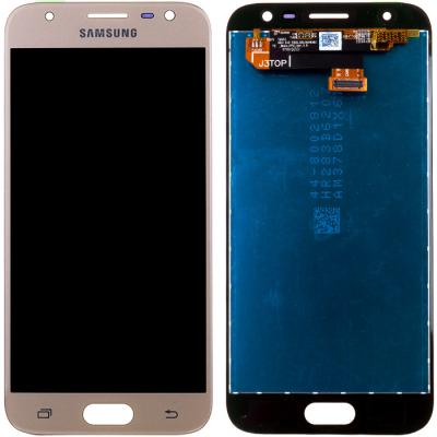 Дисплей для Samsung Galaxy J3 2017, J330, J330F, с сенсорным экраном (оригинал Китай, золотой)