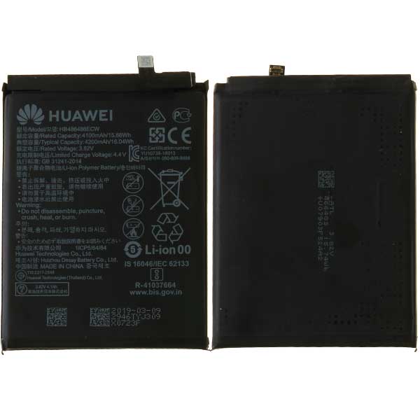 Аккумулятор HB486486ECW для Huawei P30 Pro, VOG-L29, Mate 20 Pro , LYA-L29, Mate 20RS Porshe Design  (Service Original)