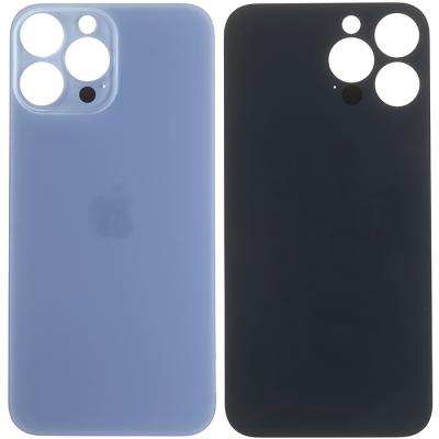 Задняя крышка для iPhone 13 Pro Max, большой вырез под камеру (Sierra Blue)