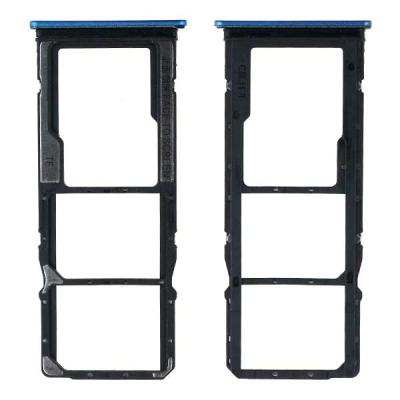 Держатель SIM карты для Xiaomi Redmi 8A (синий)