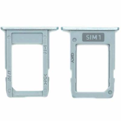 Держатель SIM карты для Samsung Galaxy J5 2017 J530F (голубой)