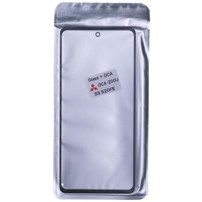 Стекло дисплея для Samsung Galaxy S20 FE G780 (с OCA пленкой, Black)