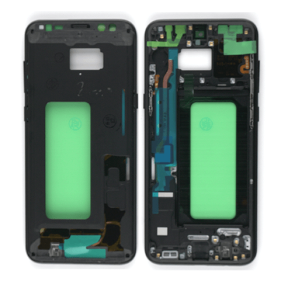 Рамка крепления дисплея для Samsung Galaxy S8 Plus G955/S8+ G955, оригинал (Midnight Black)