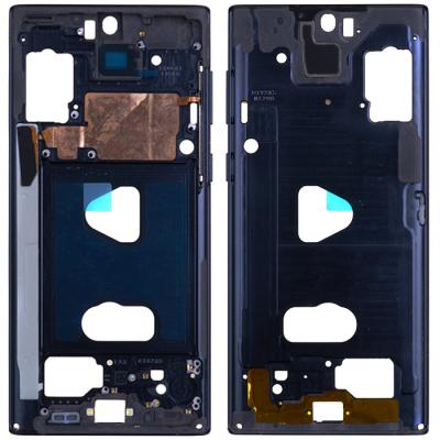Рамка крепления дисплея для Samsung Galaxy Note 10 N970, с боковыми кнопками (оригинал Китай, Aurora Black)