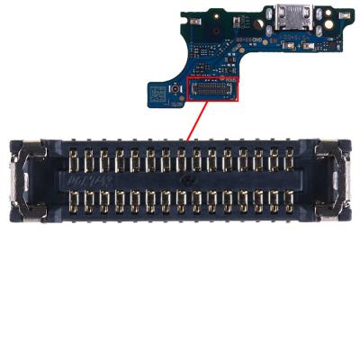 Коннектор нижней платы для Samsung Galaxy A01 2020 A015, 30pin - интернет-магазин запасных частей для телефонов и электроники MaxService