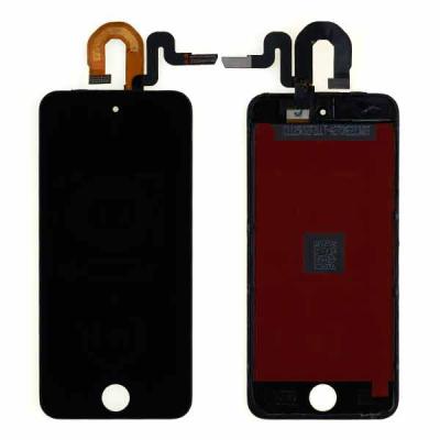 Дисплей для Apple iPod Touch 6 Gen, A1574, с сенсорным экраном, с рамкой (черный)