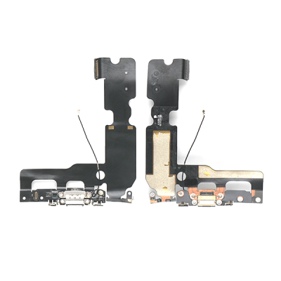 Шлейф коннектора зарядки для iPhone 7 Plus, с коннекторм наушников, 821-00276 - интернет-магазин запасных частей для телефонов и электроники MaxService
