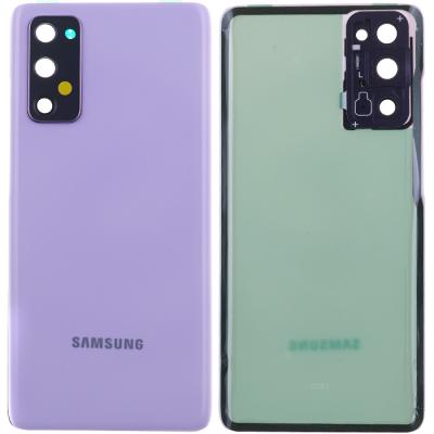 Задняя крышка для Samsung Galaxy S20 FE/S20 FE 5G G780/G781, с стеклом камеры, оригинал (Purple)