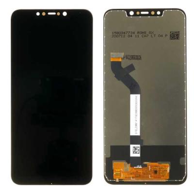 Дисплей для Xiaomi Pocophone F1, M1805E10A, с сенсорным экраном (без рамки, черный)