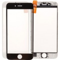 Скло дисплея для iPhone 6s, з рамкою та сіткою динаміка - інтернет-магазин запасних частин для телефонів та електроніки MaxService