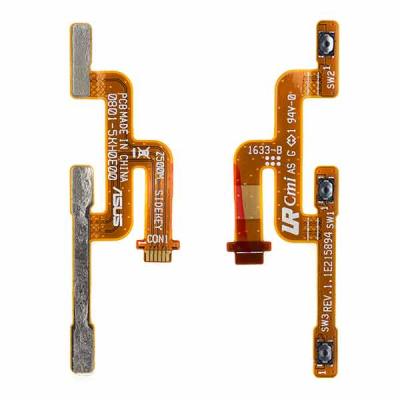 Шлейф для Asus ZenPad 3S 10' P027, Z500M, кнопки включения и регулировки громкости - интернет-магазин запасных частей для телефонов и электроники MaxService