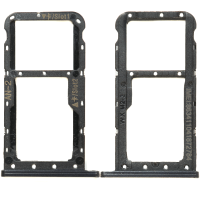 Лоток | Держатель SIM карты для Huawei P20 lite (2017), ANE-LX1, оригинал (Black)