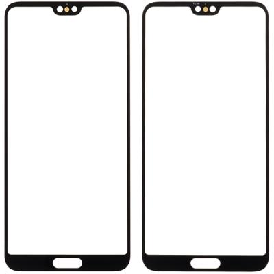 Стекло экрана под переклейку для Huawei P20 Pro 2018 CLT-L29, (6,1") (черное)