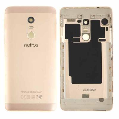 Задняя крышка для TP-Link Neffos X1 Max TP903A, с боковыми кнопками, оригинал (Sunrise Gold)