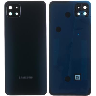 Задняя крышка для Samsung Galaxy A22 5G A226, с стеклом камеры, оригинал PRC (Gray)