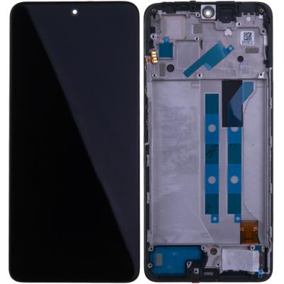 Дисплей для Xiaomi Redmi Note 11 Pro+ 5G, OLED, с рамкой, черный - интернет-магазин запасных частей для телефонов и электроники MaxService