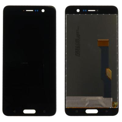 Дисплей для HTC U Play, с сенсорным экраном, оригинал (переклеено стекло), черный - интернет-магазин запасных частей для телефонов и электроники MaxService
