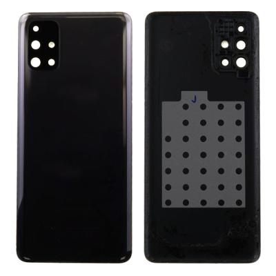 Задняя крышка для Samsung, оригинал (снята с нового телефона) (оригинал (снята с нового устройства), черная)