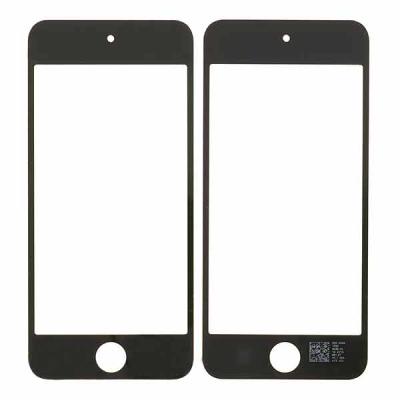 Стекло экрана под переклейку для Apple iPod Touch 6 Gen A1574 iPod Touch 5Gen, (4") (черное)