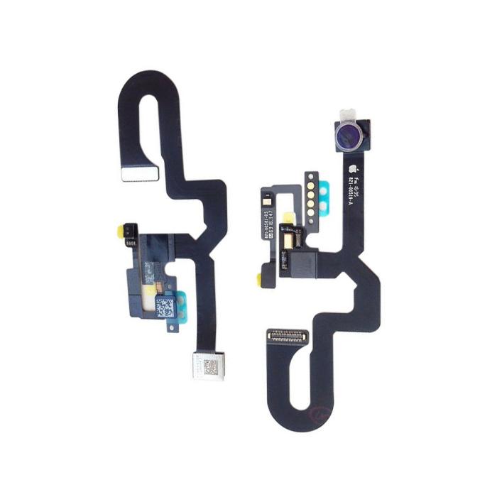 Шлейф фронтальной камеры для iPhone 7 Plus, iPhone 7+, с датчиком приближения и микрофоном, оригинал - интернет-магазин запасных частей для телефонов и электроники MaxService