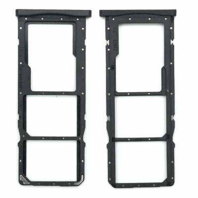 Держатель SIM карты для TP-Link Neffos X20 TP7071A, оригинал (оригинал (с разборки), Black)