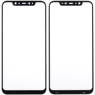 Стекло дисплея для Xiaomi Mi 8/Mi 8 Explorer (черный)