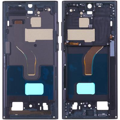 Рамка крепления дисплея для Samsung Galaxy S22 Ultra 5G S908B (Phantom Black)