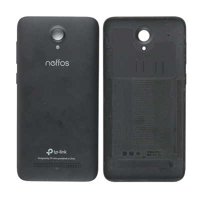 Задняя крышка для TP-Link Neffos Y5s TP804A, с боковыми кнопками, оригинал (черный)