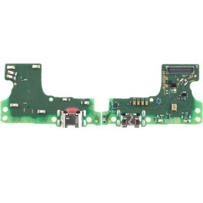 Нижняя плата для Huawei Y6 2019, MRD-LX1, Y6 Pro, с коннектором зарядки и микрофоном (оригинал Б/У)